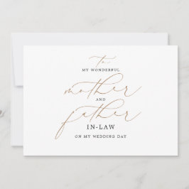 Für meine Mutter und meinen Schwiegervater Hochzei