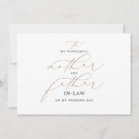 Für meine Mutter und meinen Schwiegervater Hochzei