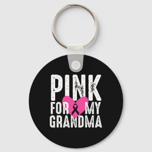 Für meine Oma Brustkrebs Awareness Family Schlüsselanhänger