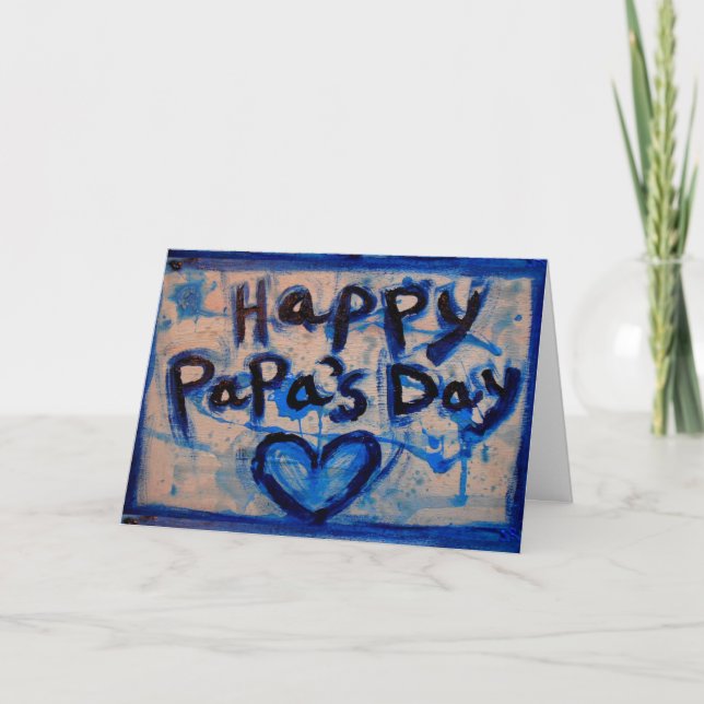 für meine Papa Karte (Vorderseite)