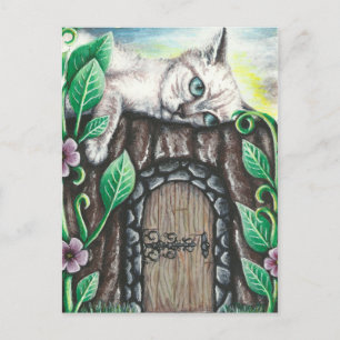 Für meine Postkarte gewartet