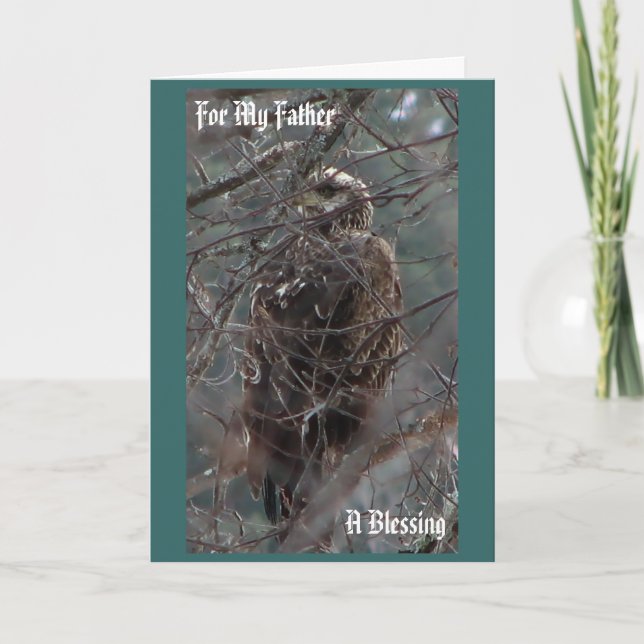 Für meine Vaterkarte Karte (Vorderseite)