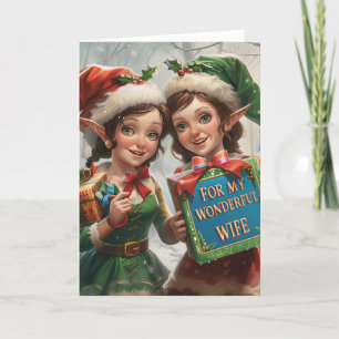 Für meine wunderbare Ehefrau LGBT Weihnachten Digi