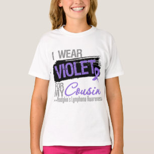 Für meinen Cousin - Hodgkins Lymphom-Band T-Shirt