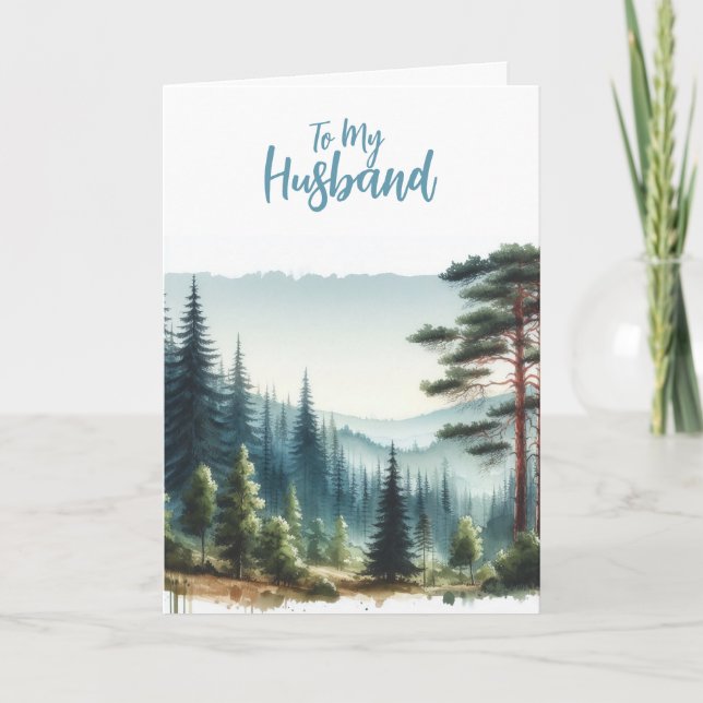 Für meinen Ehemann: Dankeskarte (Vorderseite)