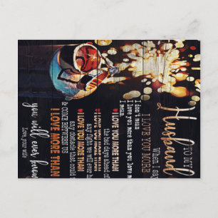 Für meinen Ehemann Dekor, Liebeszitate Brief Postkarte