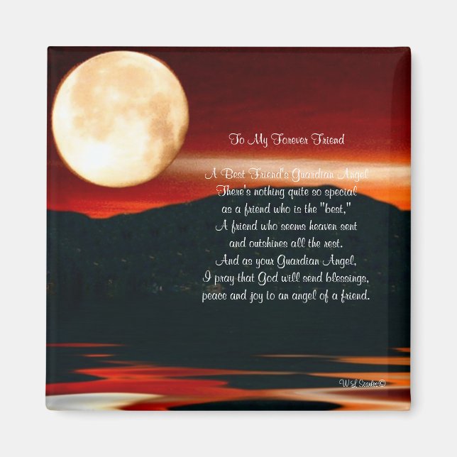 Für meinen ewigen Freund - Magnet (Vorne)