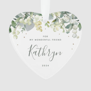 Für meinen Freund Weihnachtsfoto Herz Ornament