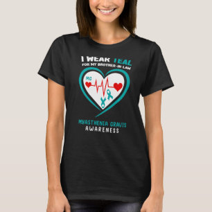 Für meinen Jurastudenten Aquamarin werden Myasthen T-Shirt