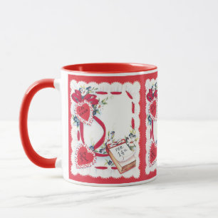 Für meinen Lehrer hört die Vintage Liebe des Valen Tasse
