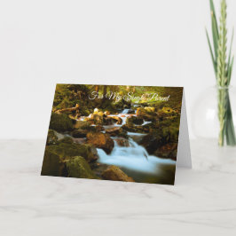 Für meinen Single Eltern Karte