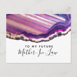 Für meinen zukünftigen Schwiegereltern Postkarte