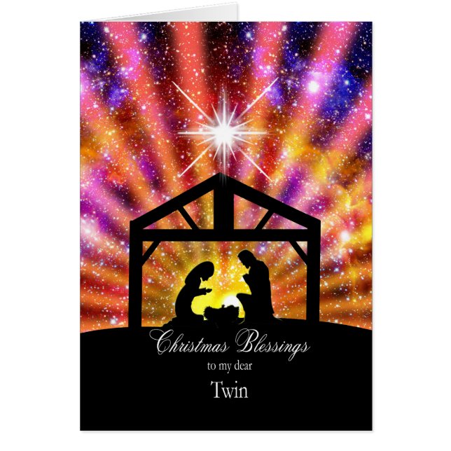 Für meinen Zwilling, Weihnachten bei Sonnenunterga (Vorne)