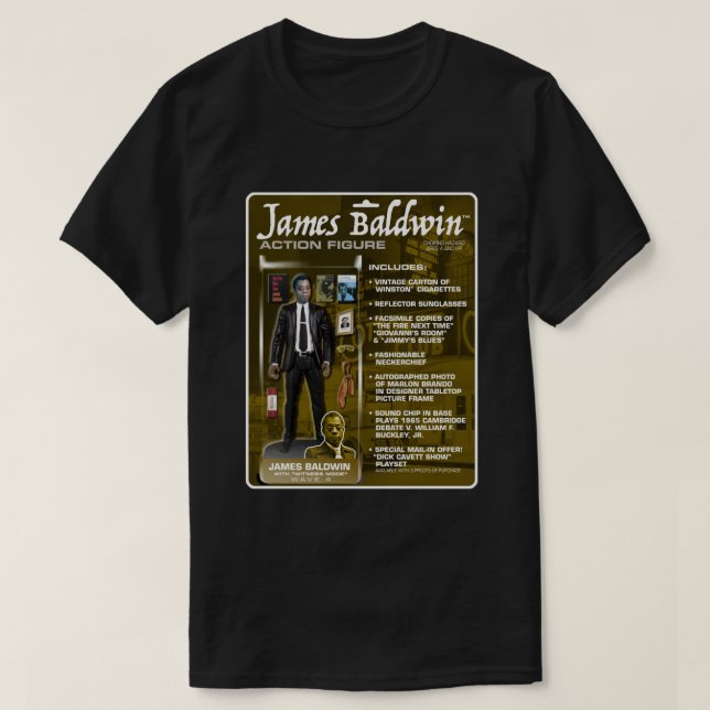 Für Mens Womens James Baldwin Geschenke für Fan T-Shirt (Design vorne)