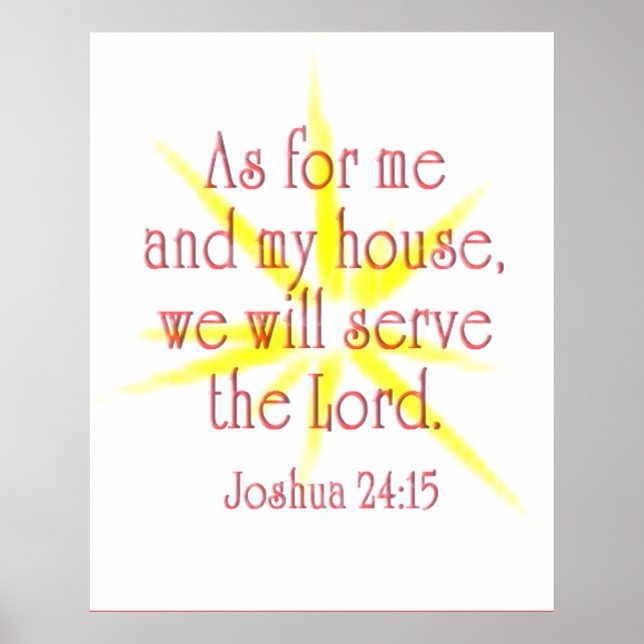 FÜR MICH UND MEIN HAUS POSTER (Vorne)