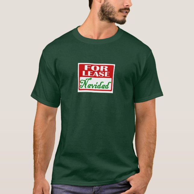 Für Miete: Navidad T-Shirt (Vorderseite)