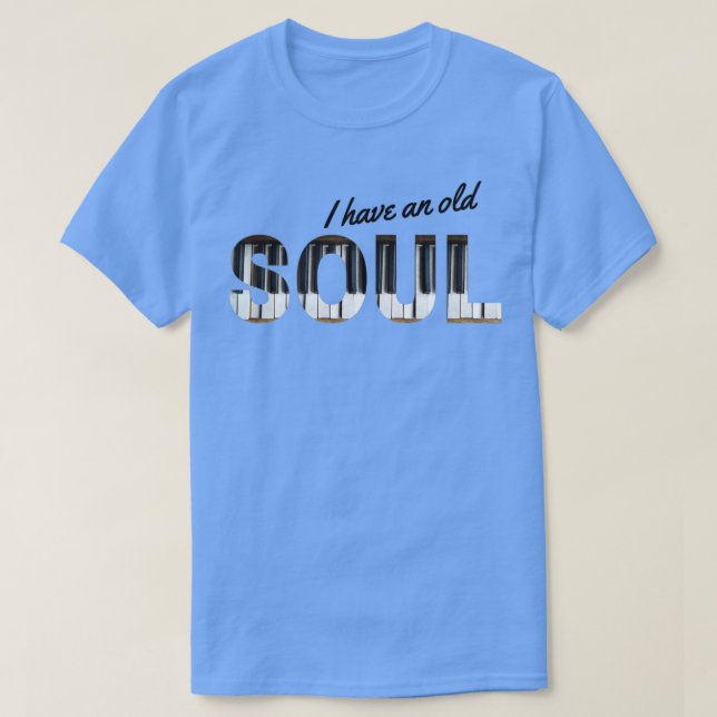 Für Musiker mit einem alten Soul T-Shirt (Design vorne)