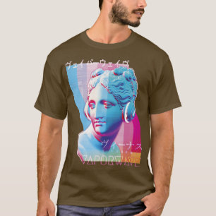 Für Musikliebhaber Venus Kopfhörer Vaporwave Ästhe T-Shirt