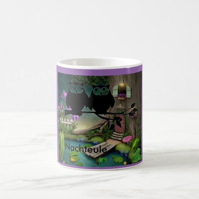 Für Nachteulen Kaffeetasse (Mittel)