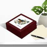 Für Naturliebhaber personalisiert - Kasten Erinnerungskiste<br><div class="desc">Amerikanische Robin-Blume und Dogwood mit Ihrem Namen personalisiert. Passen Sie diese Schmuckbox mit ein paar Mausklicks an,  oder kontaktieren Sie den Designer unter ArtByLiz@gmx.com und sie wird Ihnen kostenlos angepasst</div>