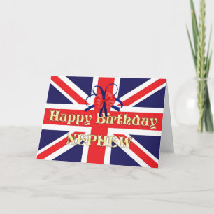 Für Neffen eine Geburtstagskarte mit einem Union J Karte