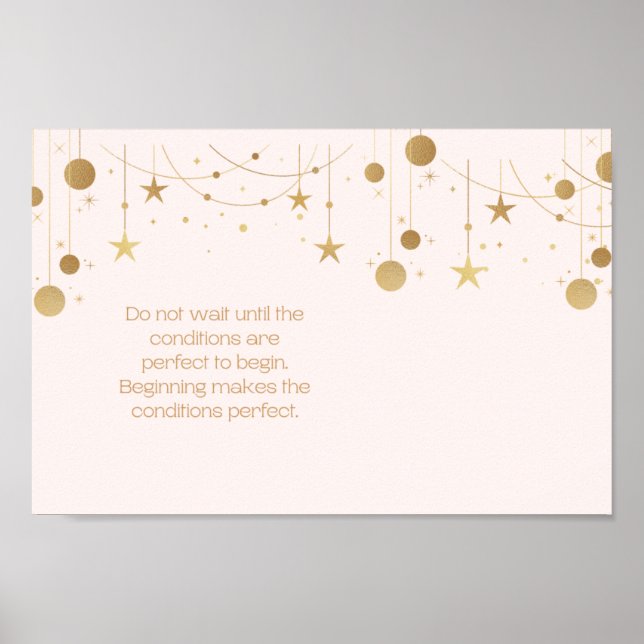 Für neue Anfänge Poster (Vorne)