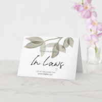 Für neue Eltern im Jura Hochzeit danke von Bride