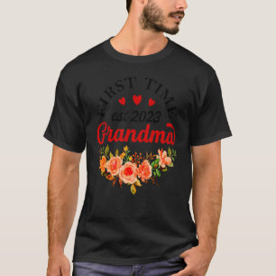 Für neue Oma Mimi zum ersten Mal Oma Es befördert T-Shirt
