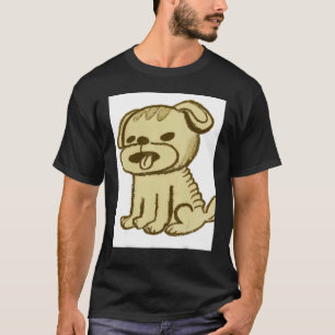 Für Niedliche Dog Puppie-Lüfter im Dog-Style 4 T-Shirt