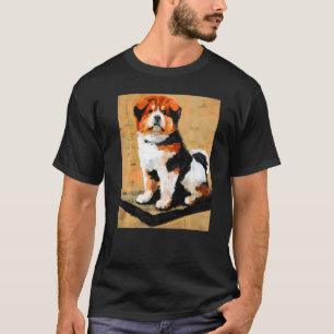 Für Niedliche Hunde Puppie Fan in Dog Art Premium T-Shirt