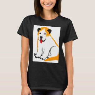 Für Niedliche Hunde Puppie Fan in Dog Art Style_13 T-Shirt