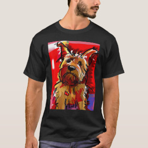 Für Niedliche Hunde Puppie Fan in Dog Art Style_35 T-Shirt