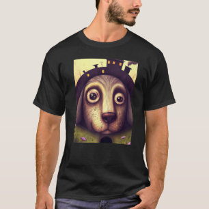 Für Niedlichen Dog Puppie-Lüfter im Dog Art Premiu T-Shirt