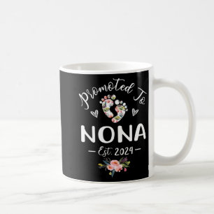 Für Nona Est 2024 Flower Muttertag Kaffeetasse