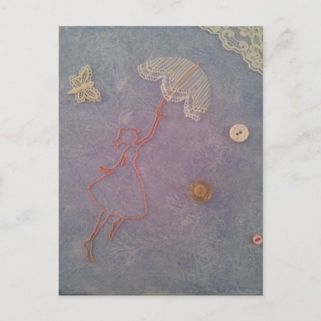 Für Oma Postkarte (Vorderseite)