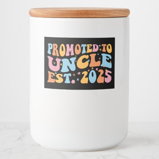 Für Onkel Est bestimmt. 2025 III Lebensmitteletikett (Vorderseite)