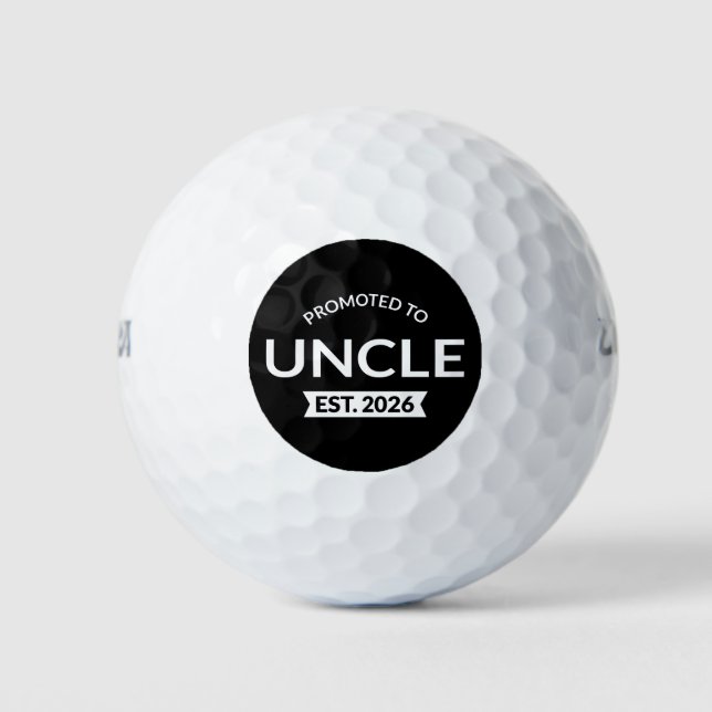 Für Onkel Est bestimmt. 2026 Golfball (Vorderseite)