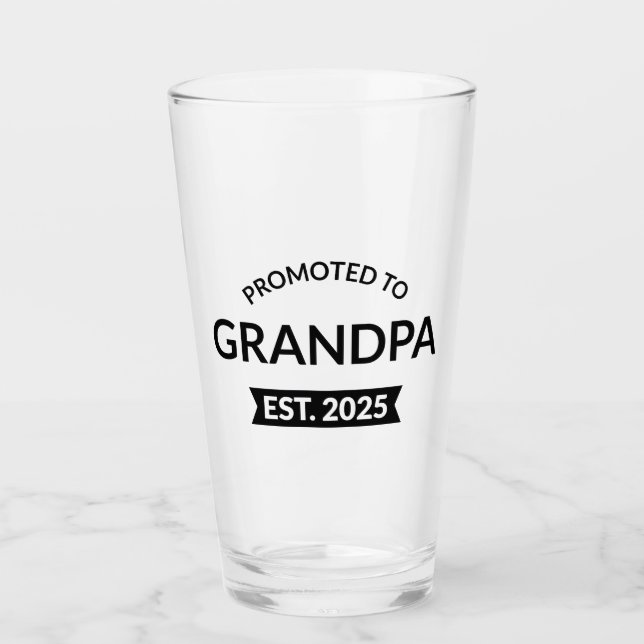 Für Opa Est bestimmt. 2025 Glas (Vorderseite)