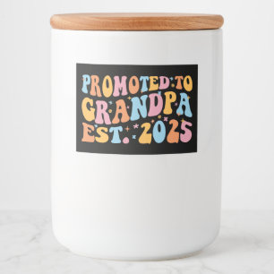 Für Opa Est bestimmt. 2025 III Lebensmitteletikett