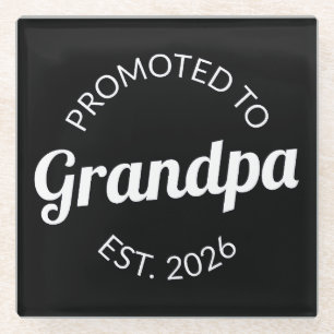 Für Opa Est bestimmt. 2026 Glasuntersetzer