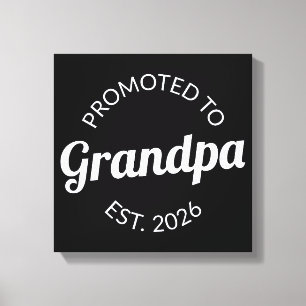 Für Opa Est bestimmt. 2026 Leinwanddruck