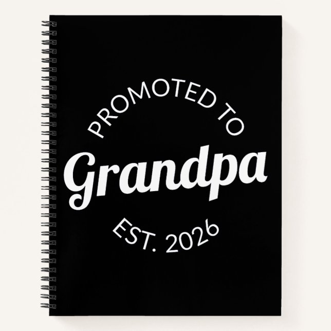 Für Opa Est bestimmt. 2026 Notizbuch (Vorderseite)