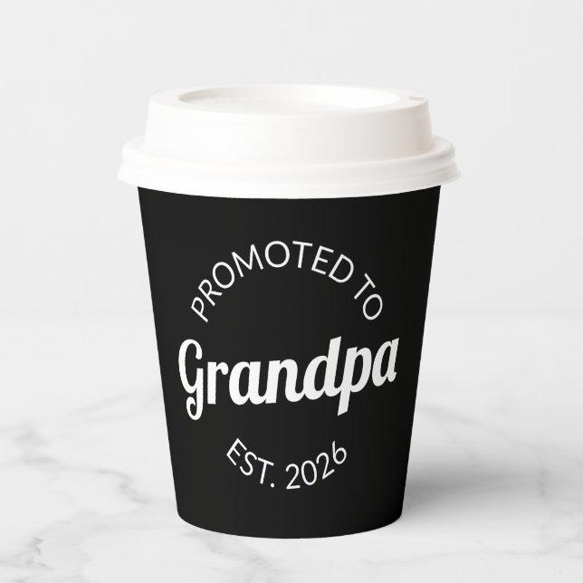 Für Opa Est bestimmt. 2026 Pappbecher (Vorderseite)