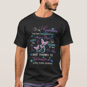 Für Opa geliebt & vermisst sein Grandson Memorial  T-Shirt