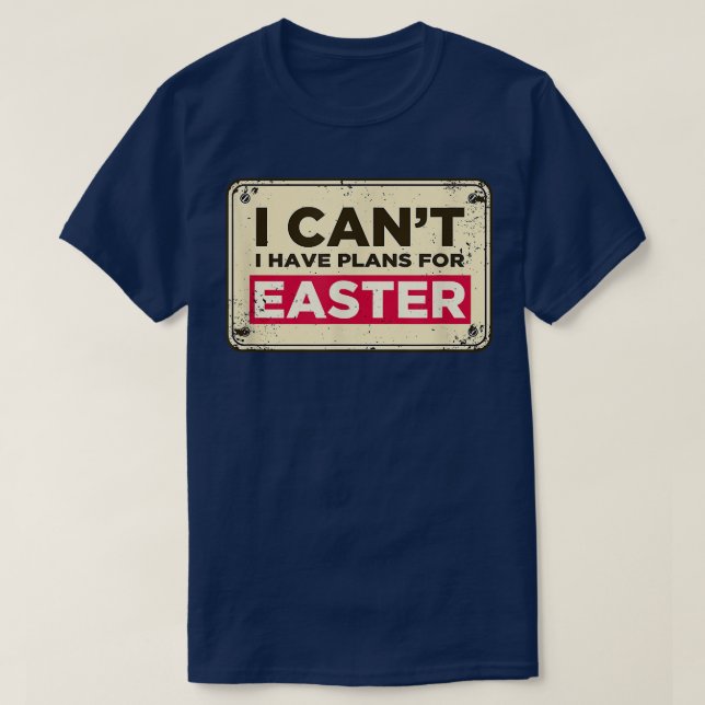 Für Ostern Reisen Funny Holidays T-Shirt (Design vorne)