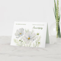 Für Paare zum Hochzeitstag Weiße Kosmee