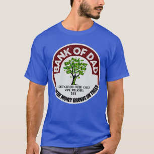 für Papa Vater Bank Schnelles Geld Keine Bonitätsp T-Shirt
