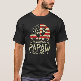 Für Papaw Est 2023 Vintage US-Amerikaner T-Shirt