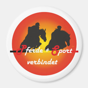 Für Pferde und Pferdesport Liebhaber Magnete