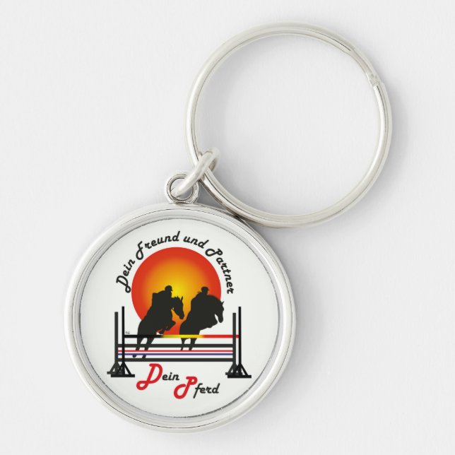 Für Pferdesport Liebhaber Schlüsselanhänger (Vorne)